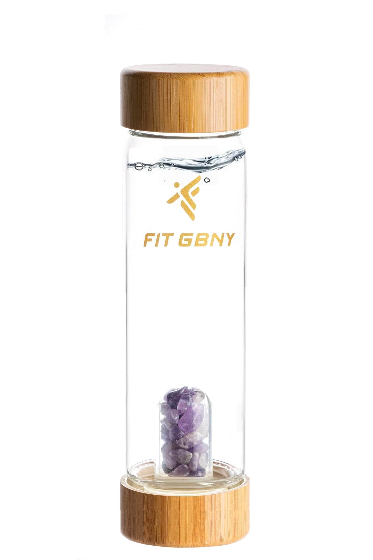 FIT GBNY ELIXIR OS Crystal Infused Amethyst Gemstone Elixir GB3536-AMT