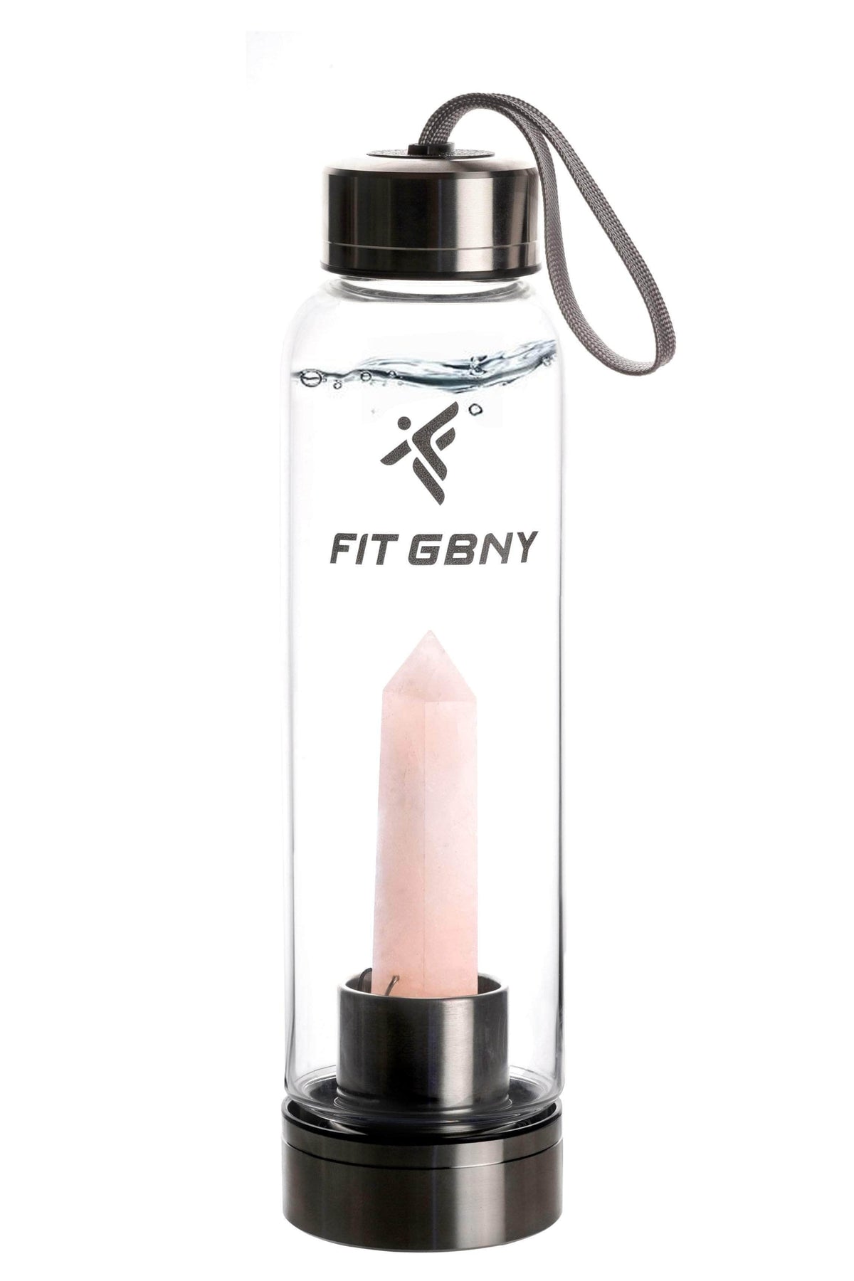 FIT GBNY ELIXIR OS Crystal Infused Rose Quartz Gemstone Elixir GB3536 - RQZ