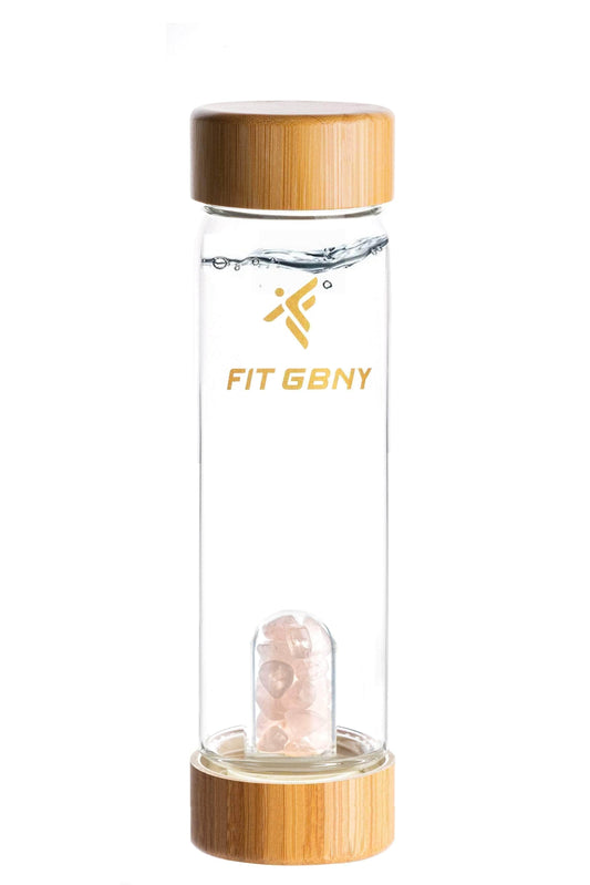 FIT GBNY ELIXIR OS Crystal Infused Rose Quartz Gemstone Elixir GB3536-RQZ