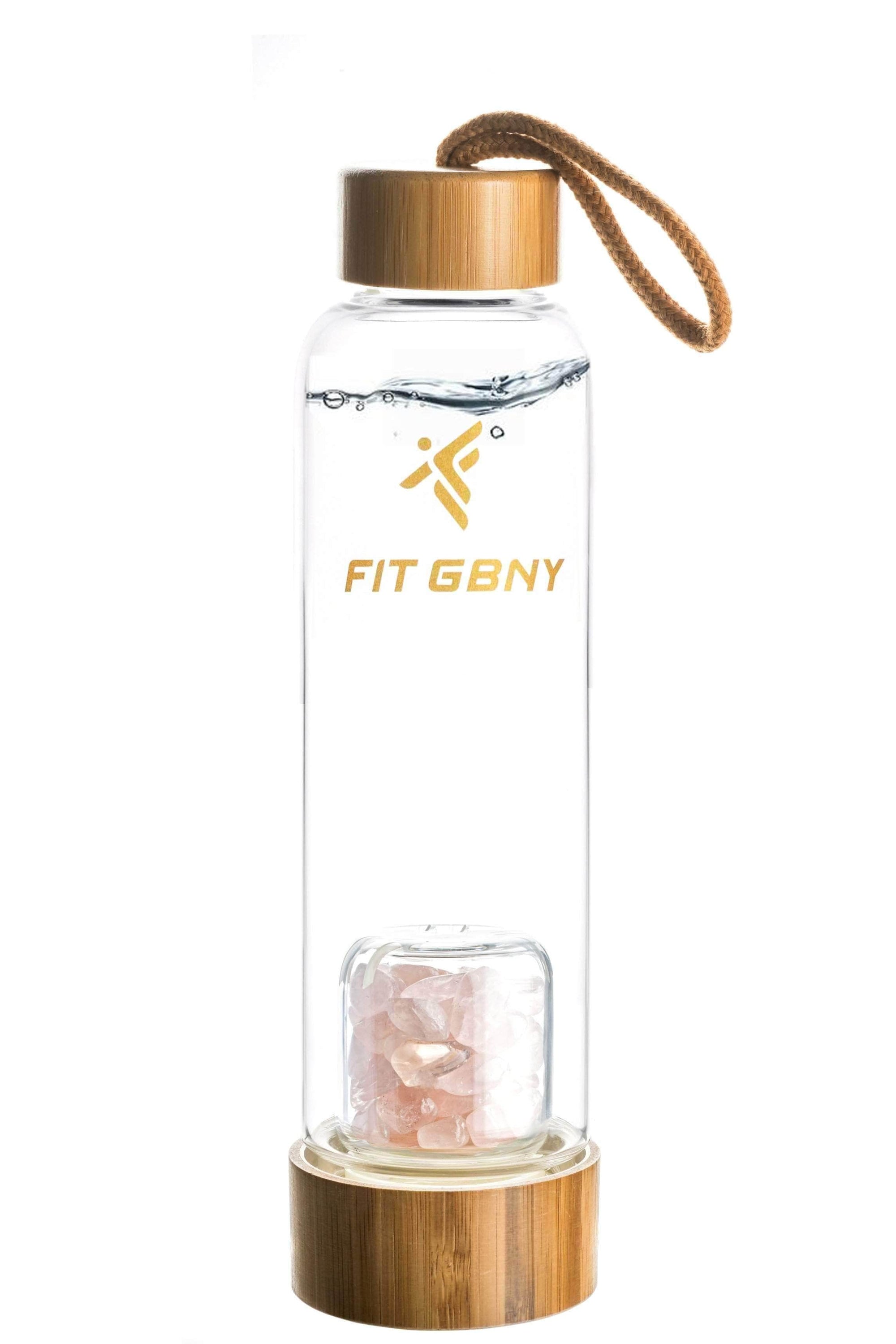 FIT GBNY ELIXIR OS Crystal Infused Rose Quartz Gemstone Elixir GB3536-RQZ