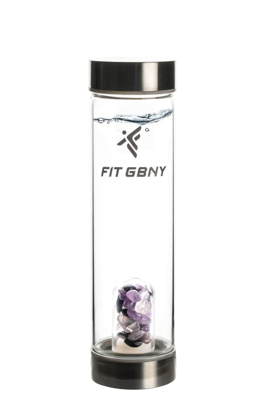 FIT GBNY ELIXIR OS / Stainless Steel Crystal Infused Spirit Guides Gem Blends Elixir GB3536- ACO