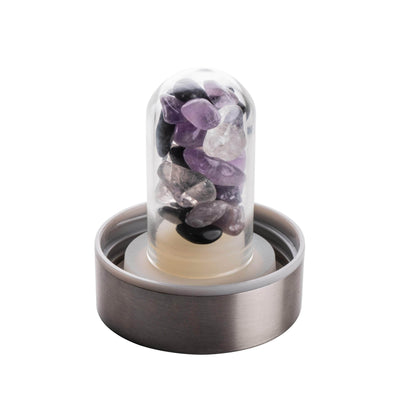 FIT GBNY ELIXIR OS / Stainless Steel Crystal Infused Spirit Guides Gem Blends Elixir GB3536- ACO