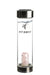 FIT GBNY ELIXIR OS / Stainless Steel & Soft Rubber Crystal Infused Rose Quartz Gemstone Elixir GB3536 -RQZ